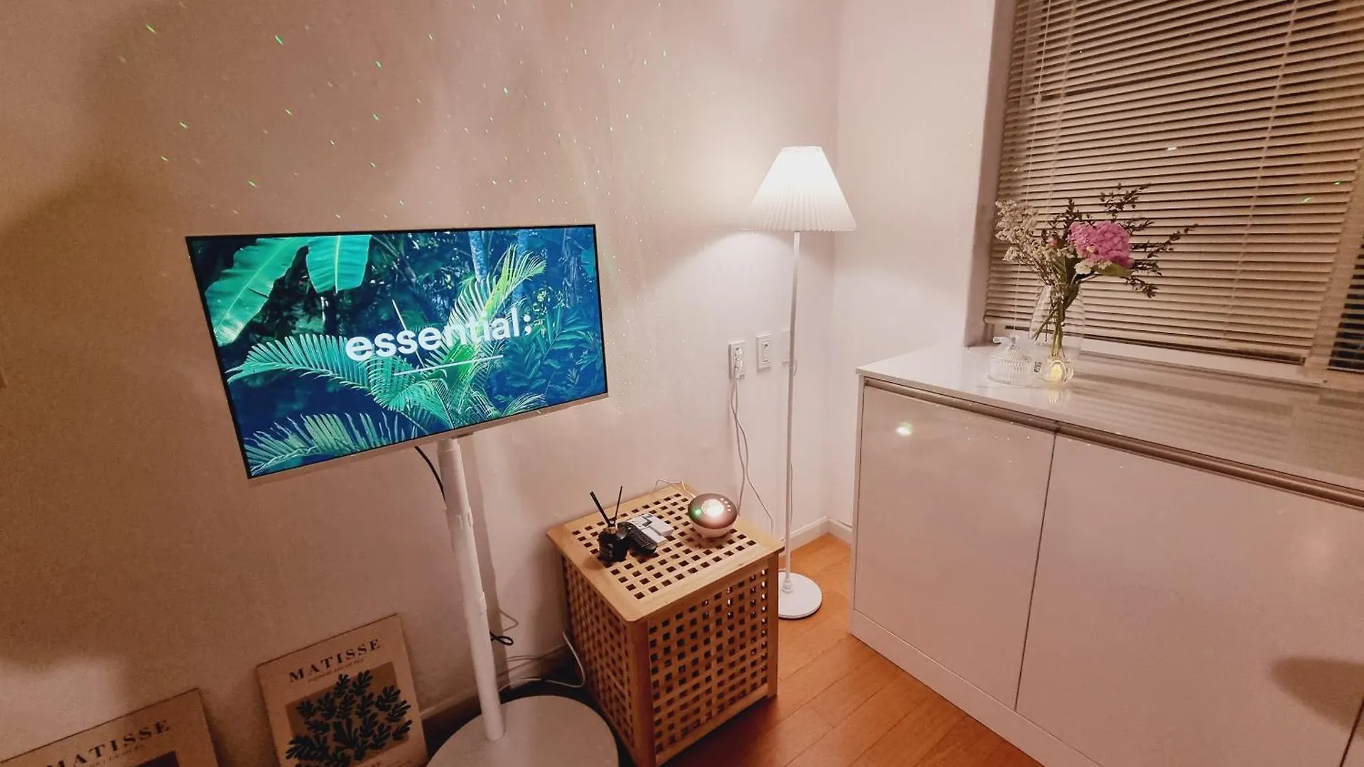 Yellow House - Duplex, Night View, White Modern Interior Bucheon 0*,